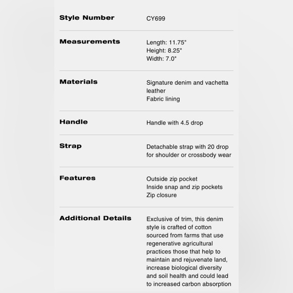 Coach Rowan Large Satchel Bag In Signatures Canvas, NWT - Picture 16 of 16